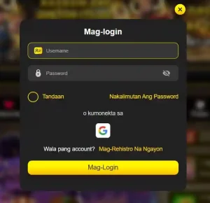 999jili Login 2 Ilagay ang Iyong Login Information